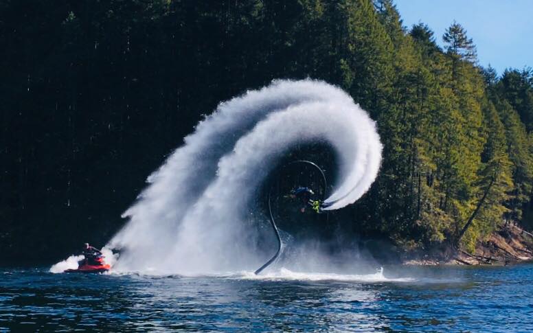 Flying High Adventure at the lake